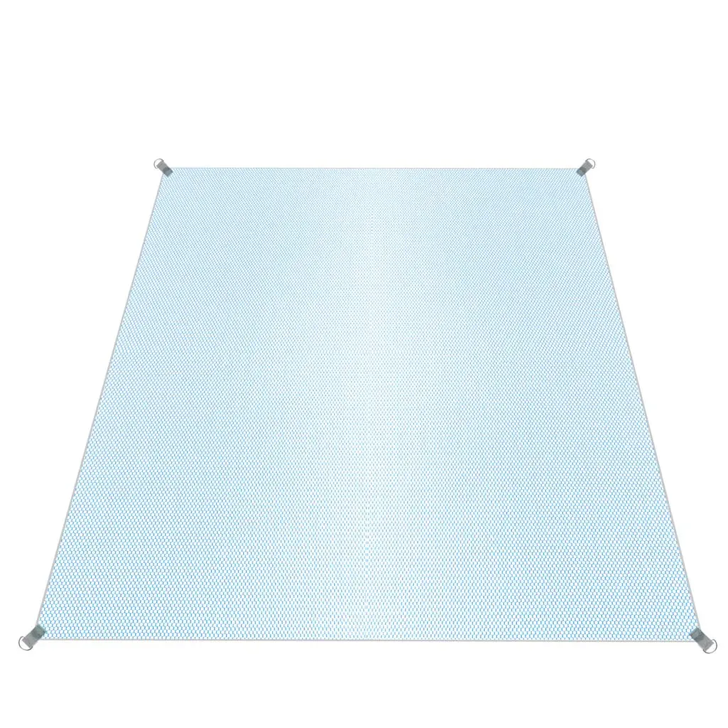 xxl prostirka za plažu 200x200cm plava - slika 6