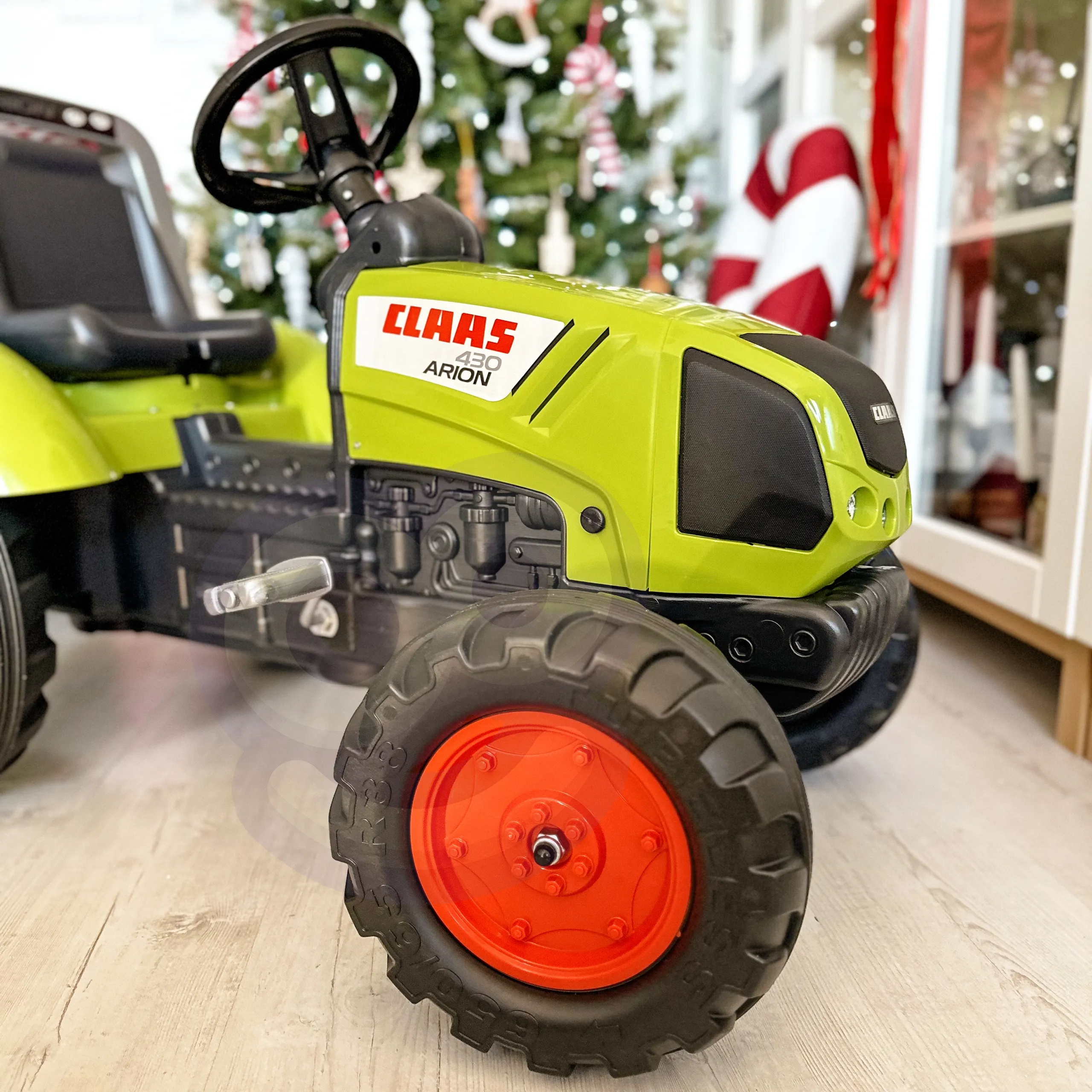 falk claas veliki traktor na pedale s prikolicom 3+ - slika 8