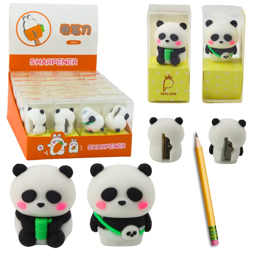 šiljilo za tanke olovke i bojice, panda - slika 2