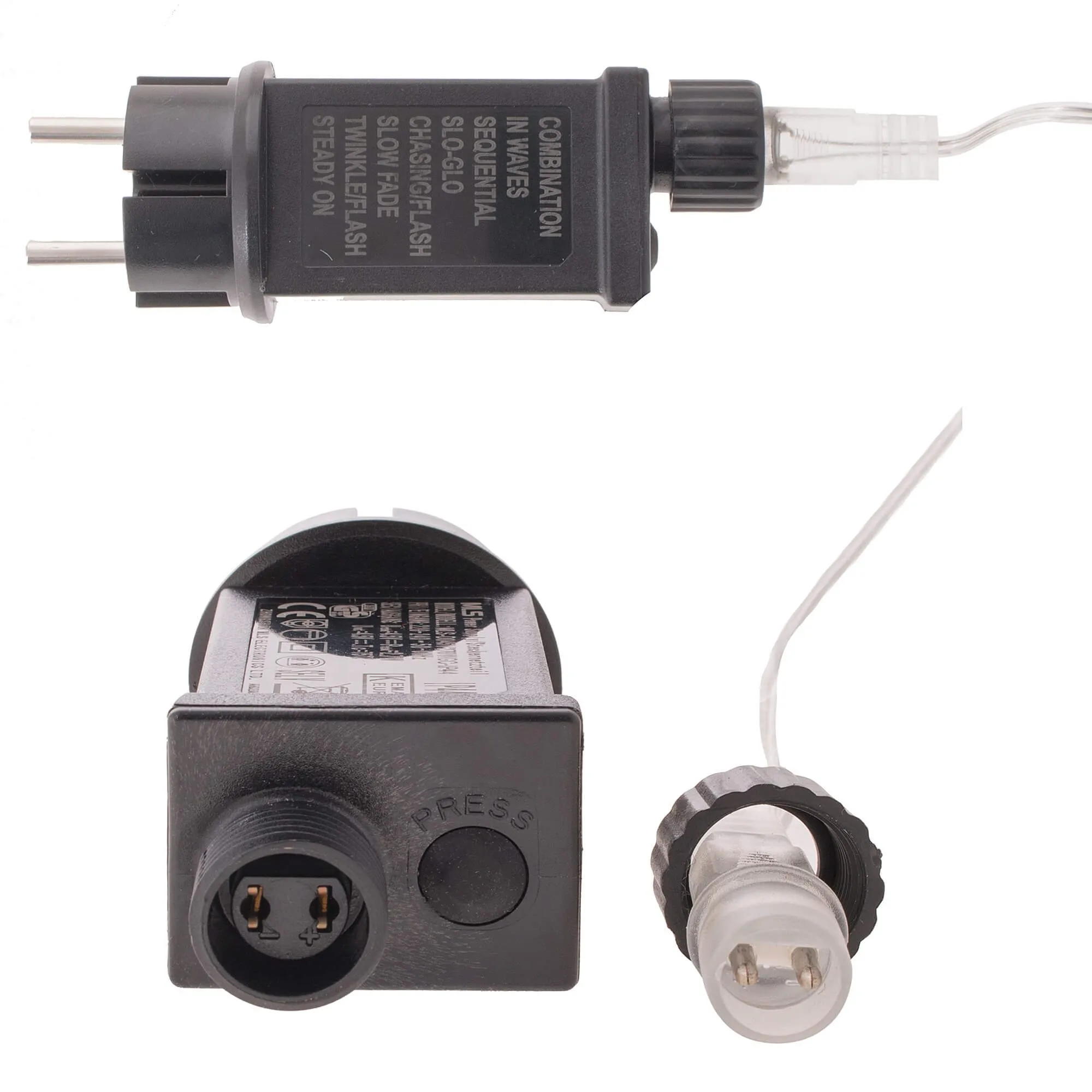 dekorativna led rasvjeta 300 led, hladno bijela - slika 8