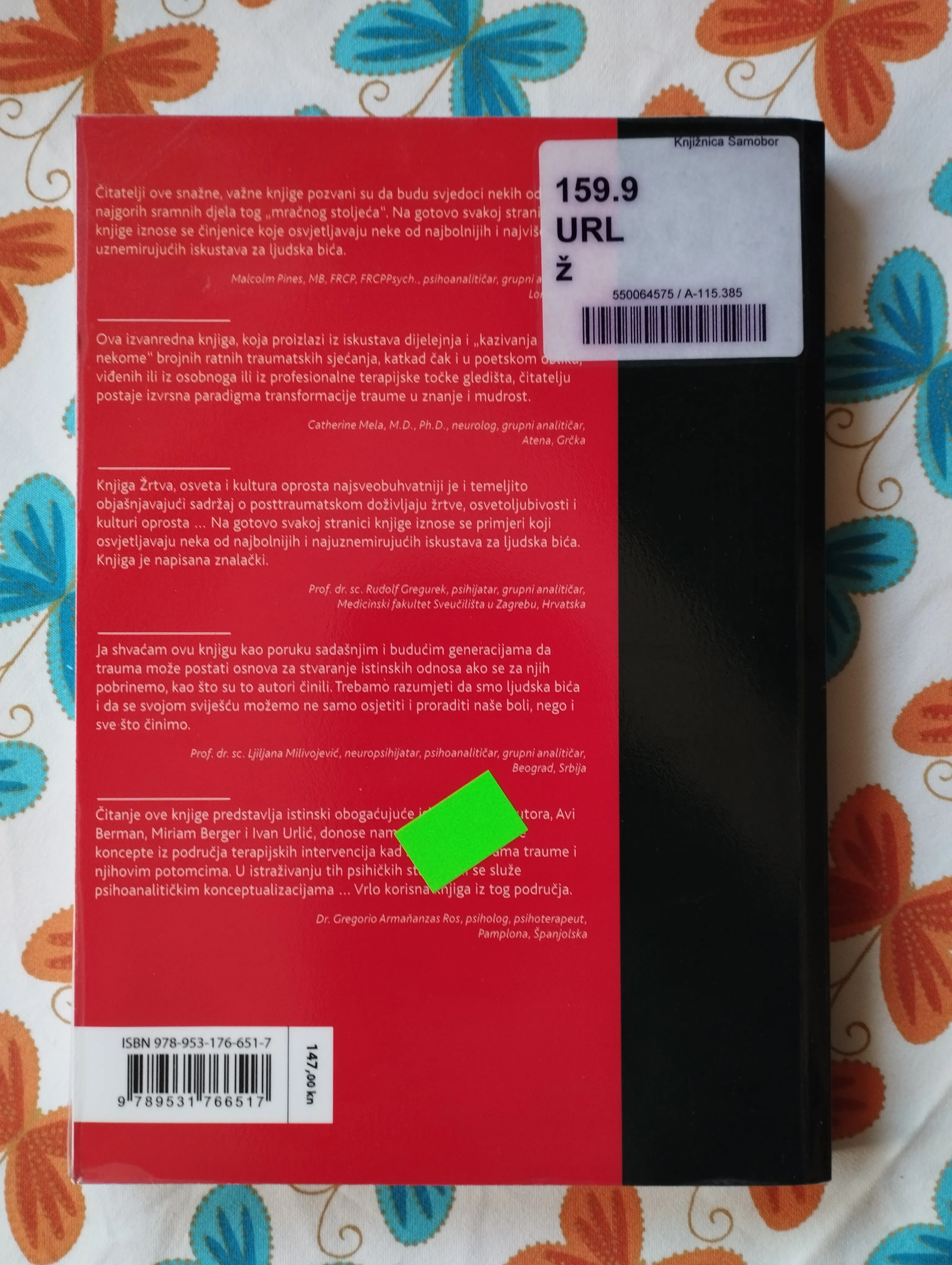 urlić, berger, berman - žrtva, osveta i kultura oprosta - slika 3