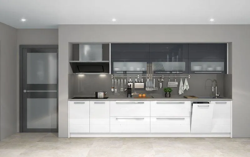 blok kuhinja highline 255 cm - modularna - slika 3