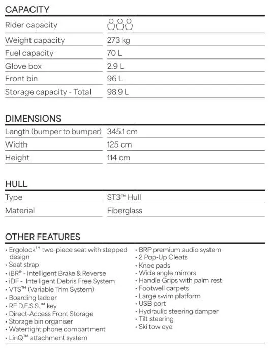 seadoo 2026. godina gtx limited 325 - slika 2