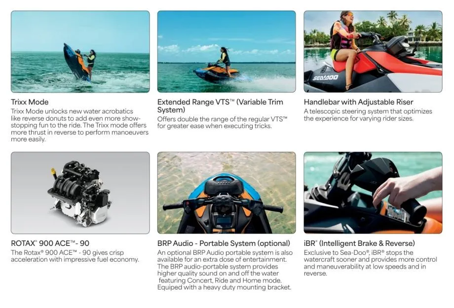 seadoo 2026. godina spark trixx 90 for 3 - slika 4
