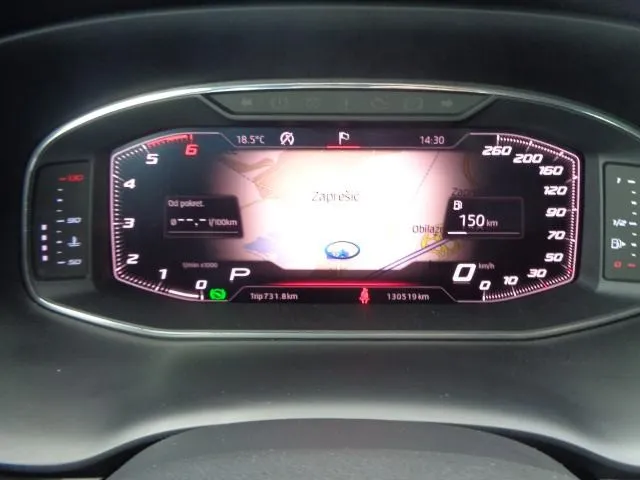 seat ateca 1,6 tdi dsg style; automatik; virtual; r.kamera; navi; led - slika 16