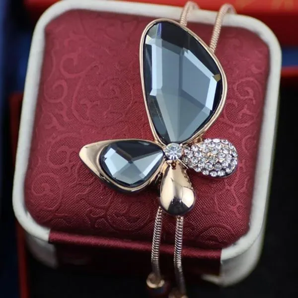 ogrlica dijamantni leptir diamond-butterfly - slika 8