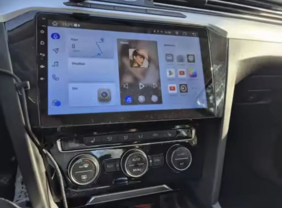 original multimedija za vw passat b8 android wifi gps parking kamera - slika 10