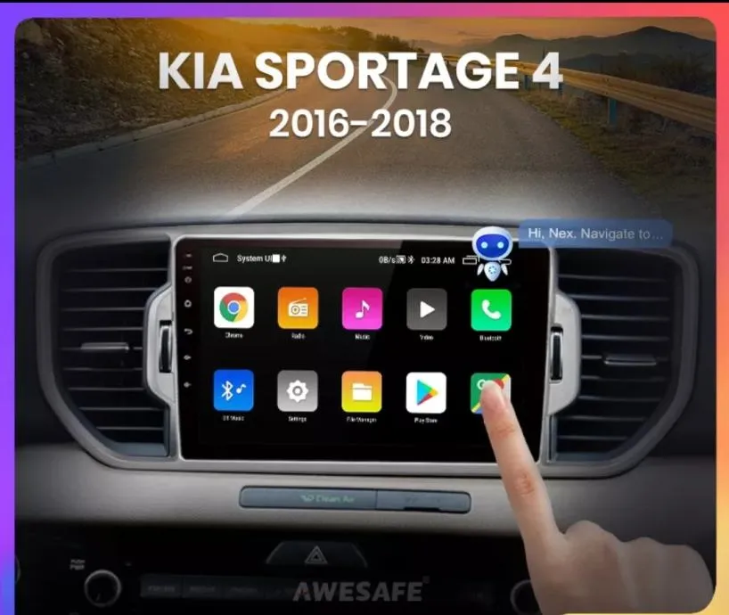 original radio kia sportage 4 navigacija android multimedija wifi - slika 5