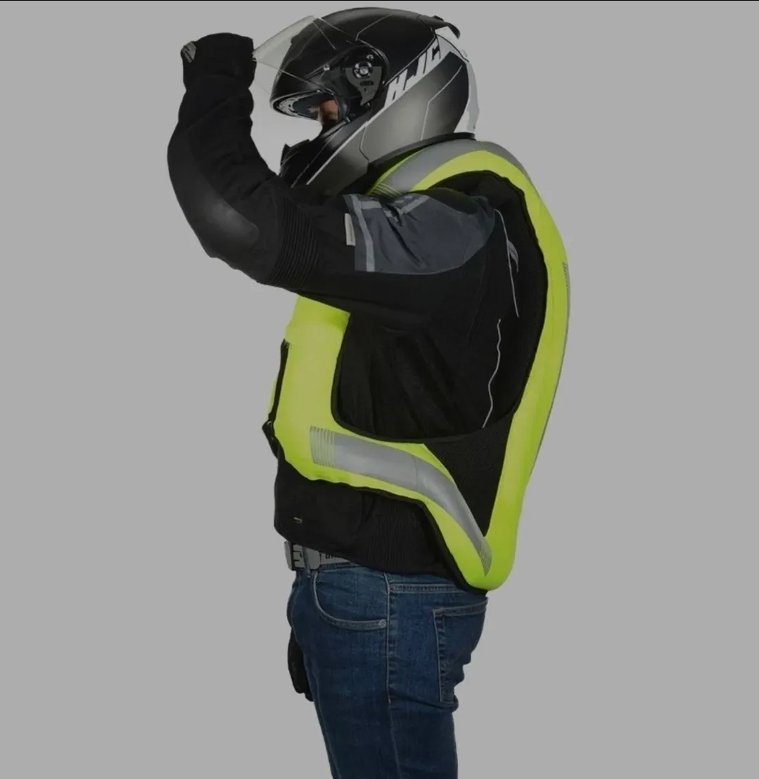 helite turtle 2.0 zaštitni prsluk s zračnim jastukom za motocikliste - slika 8