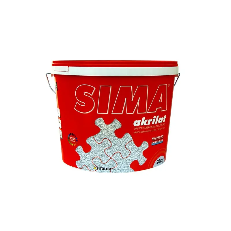 Akrilatna žbuka - SIMA 25kg - Osijek