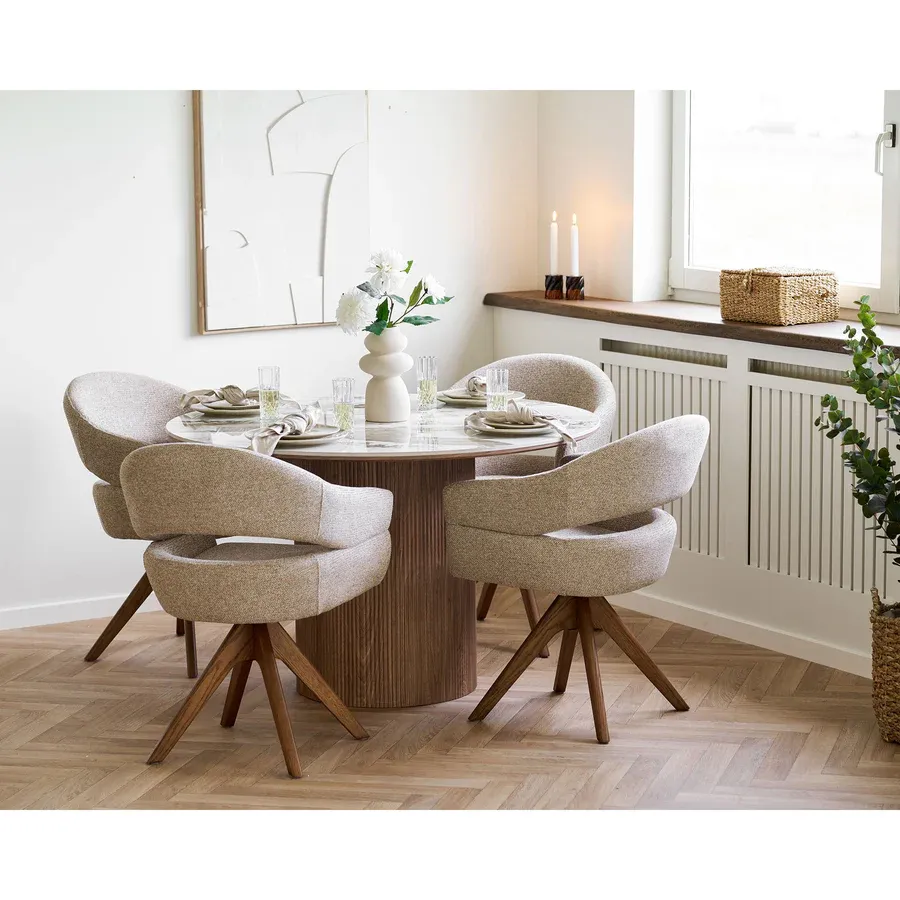 fiksni stol athens 120x120cm, materijal: keramika/mdf - slika 4