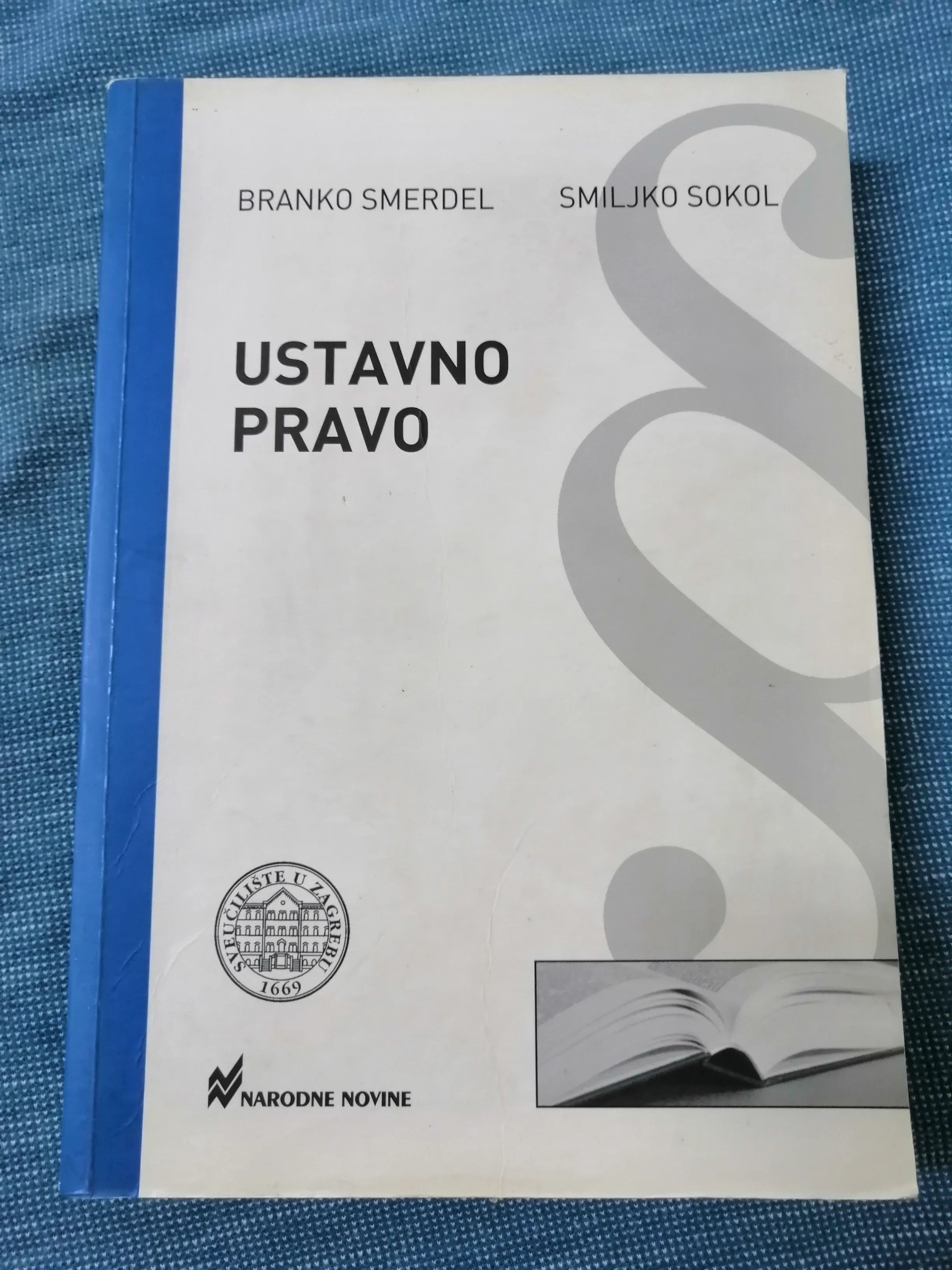 Branko Smerdel i Smiljko Sokol – Ustavno pravo - Zagreb
