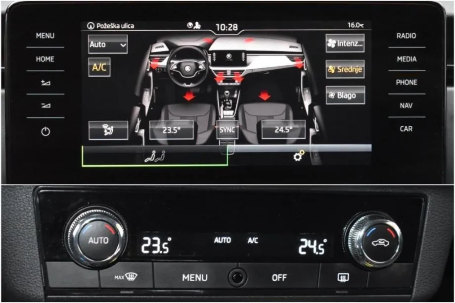 škoda kamiq 1.6 tdi automatik -virtual,kamera,acc,dab - ambition - slika 21