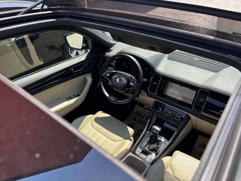 škoda kodiaq 2,0 tdi automatik •2022•l&k•pano•virtual•leasingbezučešća - slika 9