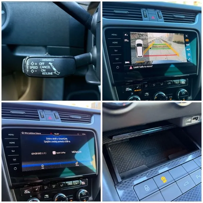 škoda octavia 2.0 tdi rs dsg °velika navi°kamera°mrtvi kut°reg:2/2027° - slika 18