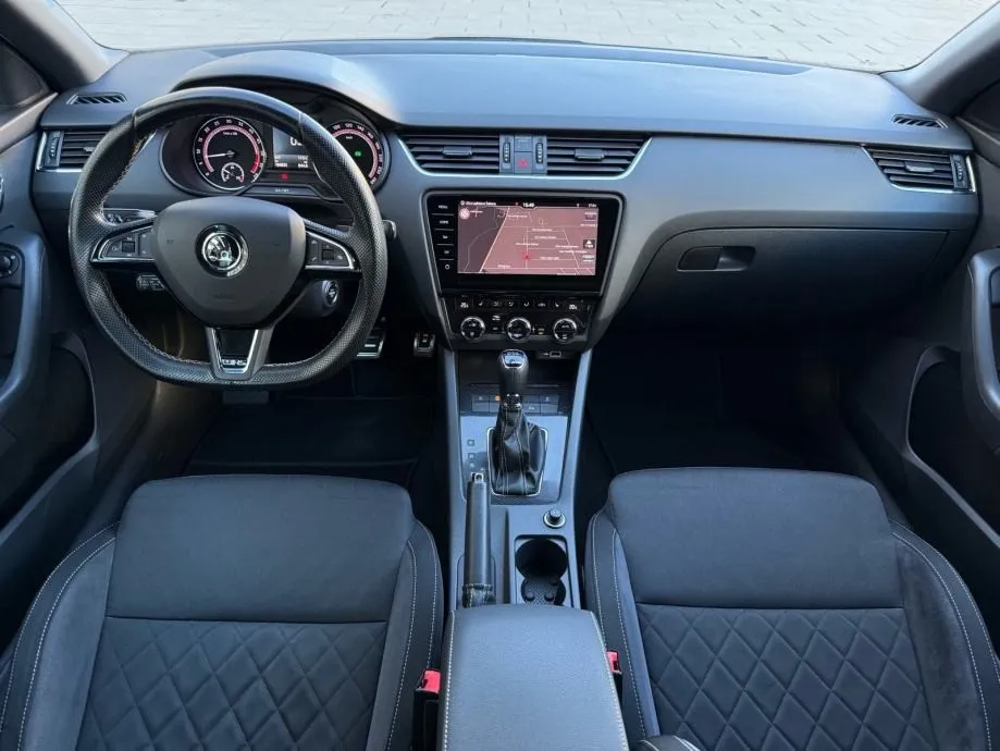 škoda octavia 2.0 tdi rs dsg °velika navi°kamera°mrtvi kut°reg:2/2027° - slika 14