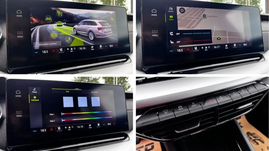 škoda octavia combi 2,0 tdi automat •2021•style•kamera•leasingbezučešć - slika 11