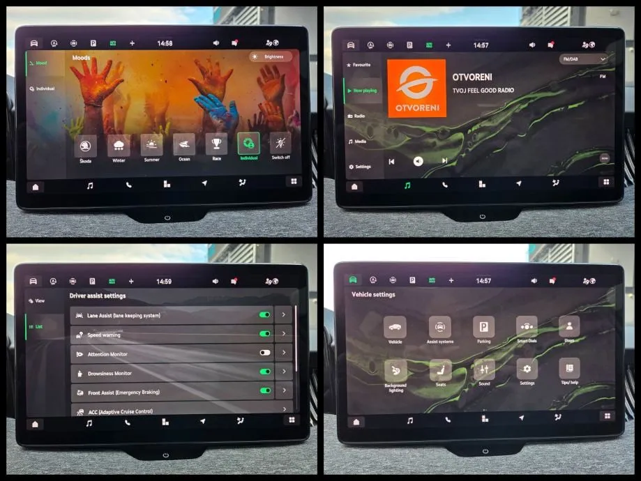 škoda superb combi, 2,0 tdi dsg, selection, matrix, virtual, ambi, reg - slika 17