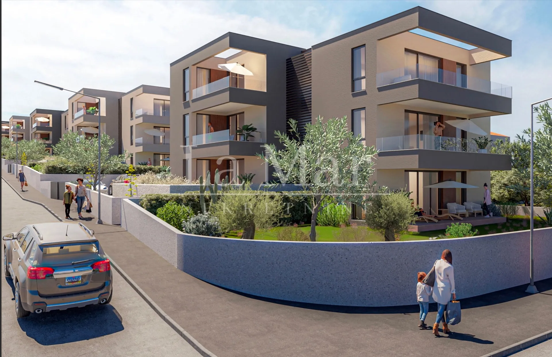 Luksuzni stanovi u centru Novalje - NOVOGRADNJA - Novi projekt - Novalja