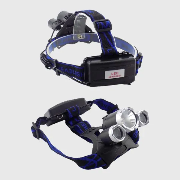 naglavne lampe punjive sa 3 didode - slika 3