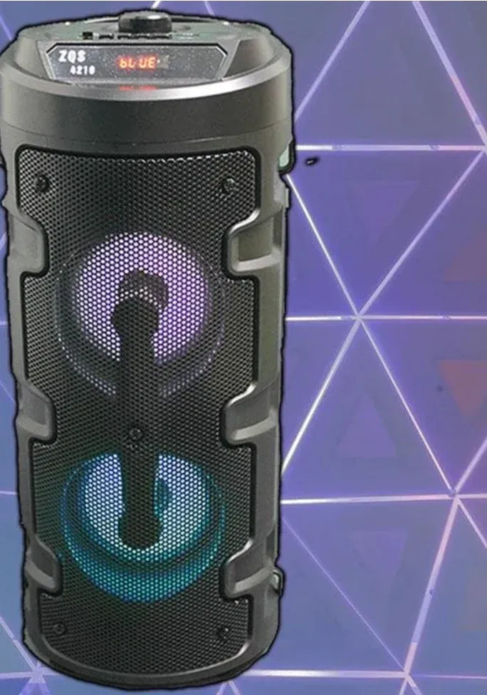 zvučnik + mikrofon+daljinski + fm+usb+aux+mic+micro sd* + račun - slika 3