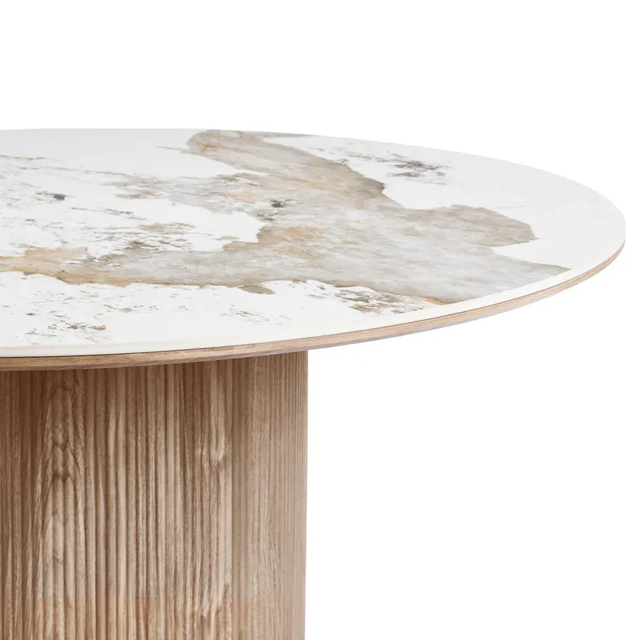 fiksni stol athens 140x140cm, materijal: keramika/mdf - slika 3