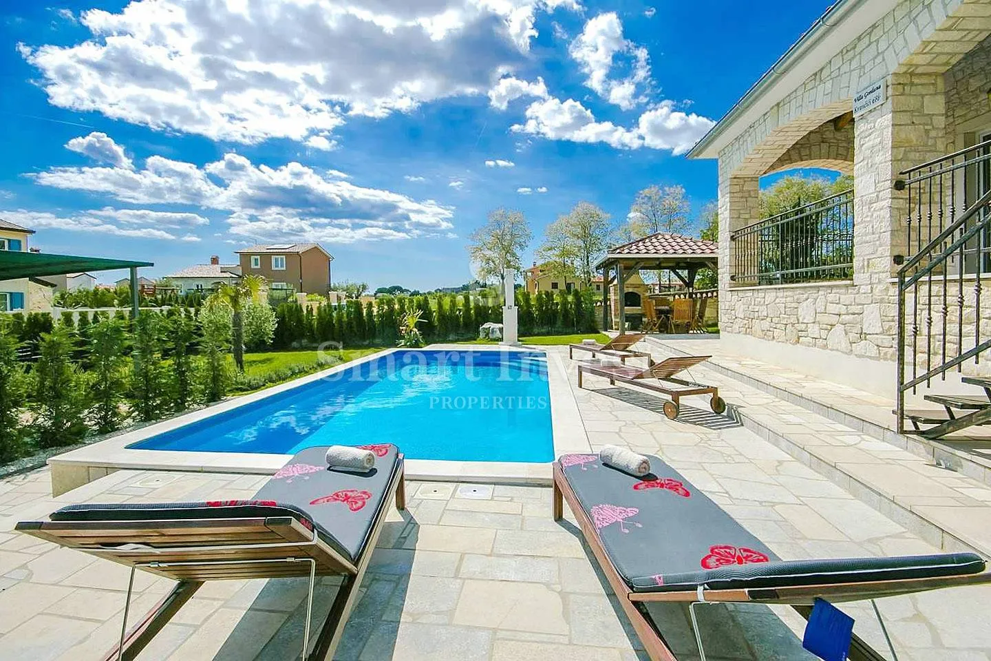 poreč okolica, prekrasna kamena vila s bazenom nedaleko mora - slika 7