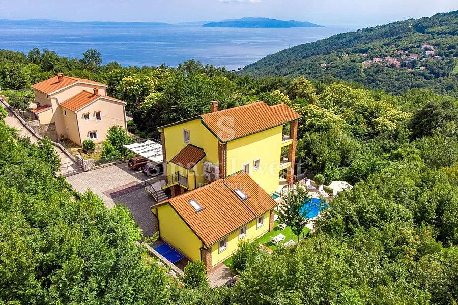 opatija okolica, prekrasna vila s bazenom i pogledom na more u mirnom okuženju, prodaja - slika 5