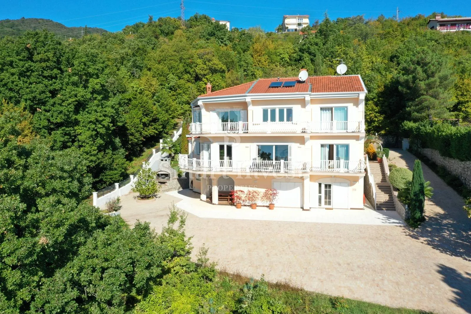 opatijska rivijera, vila s fantastičnim pogledom na more i opatiju - slika 6