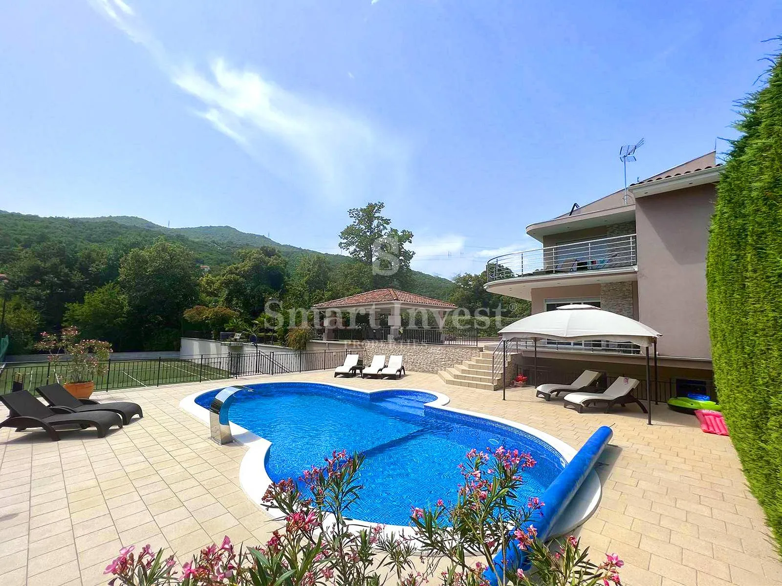opatija, ekskluzivna villa s bazenom i teniskim terenom, prodaja - slika 2
