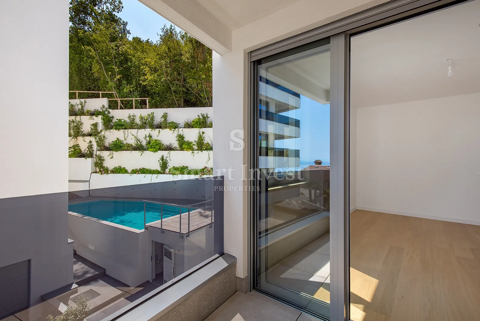 opatija, stan 2s+db s pogledom na more u novogradnji s bazenom (s2) - slika 7