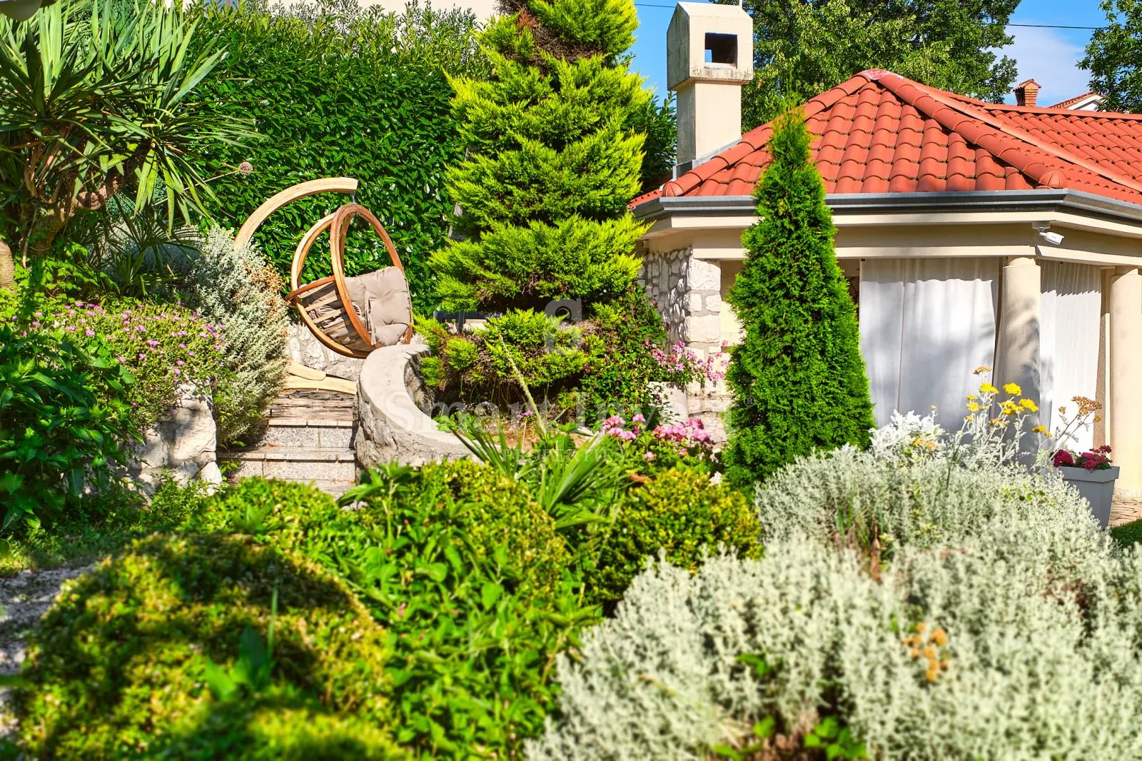 opatija, vila s pogledom na more i velikom okućnicom - slika 16