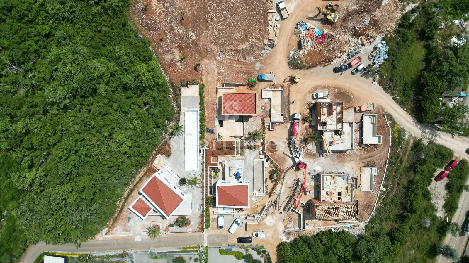 krk - malinska, moderna vila s bazenom i pogledom na more (c) - slika 11