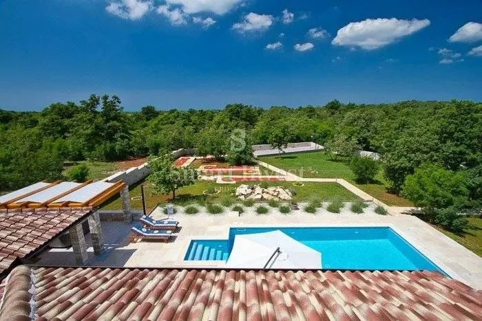 istra, prekrasna kuća s bazenom za 10-12 osoba na 2000 m2 - slika 12