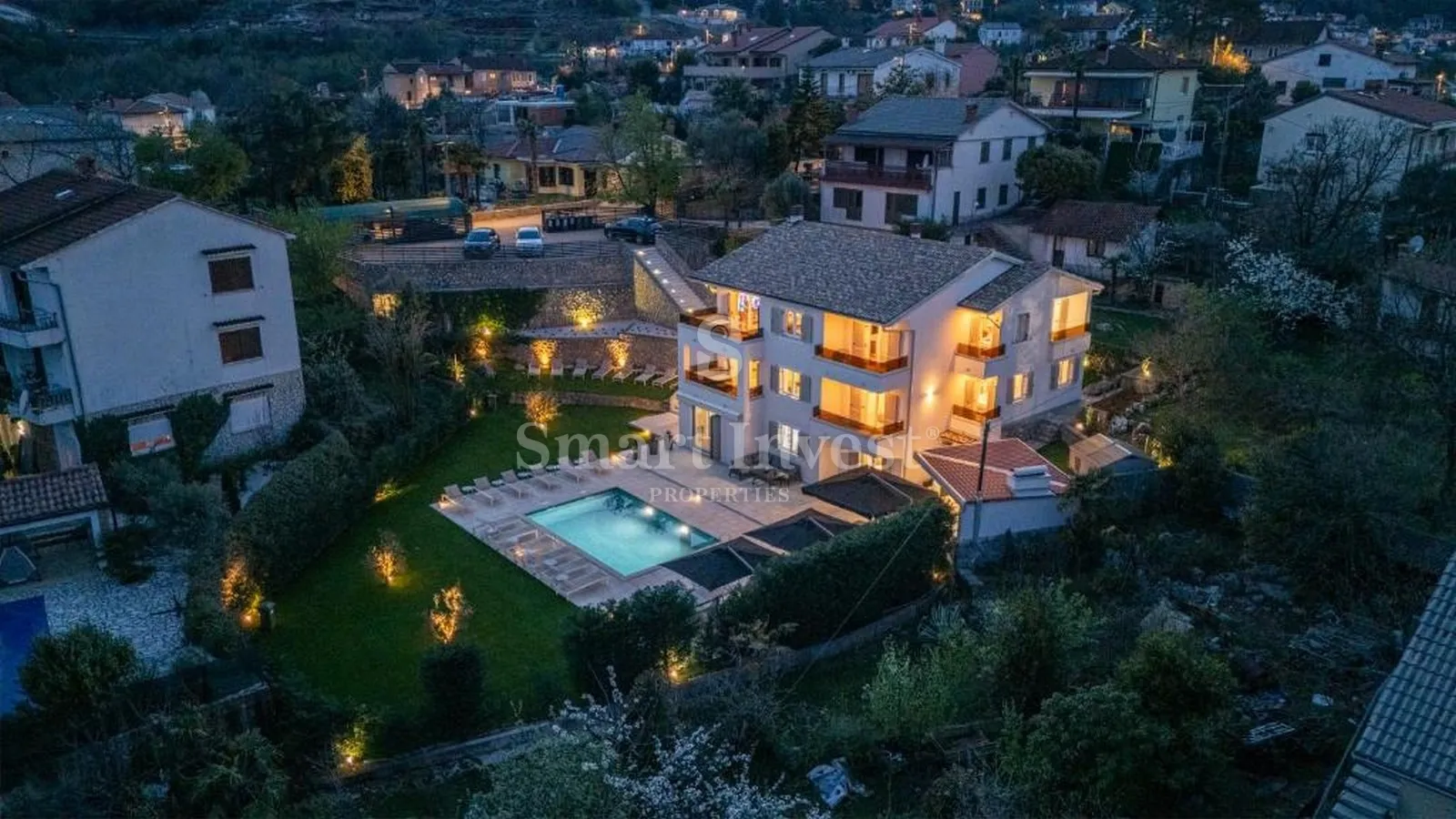 opatija - pobri, luksuzna vila s bazenom i pogledom na more - slika 20