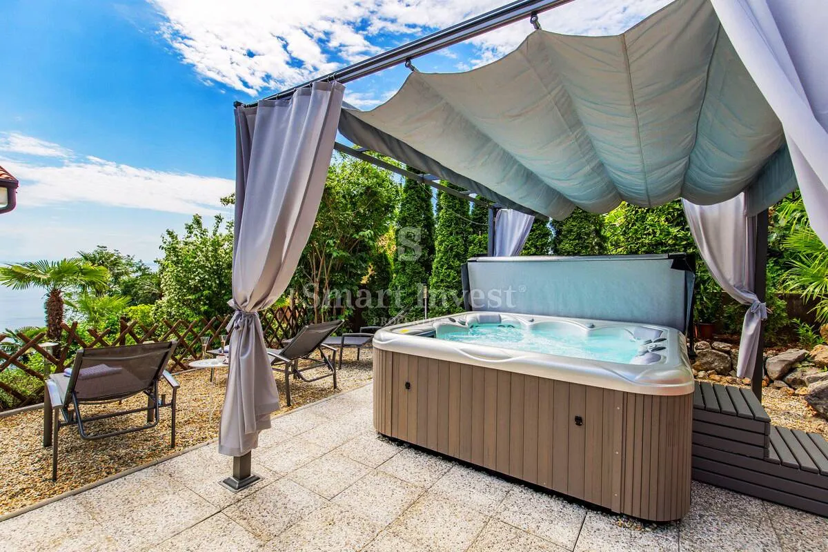 opatija, luksuzan penthouse drugi red do mora, s okućnicom - slika 4