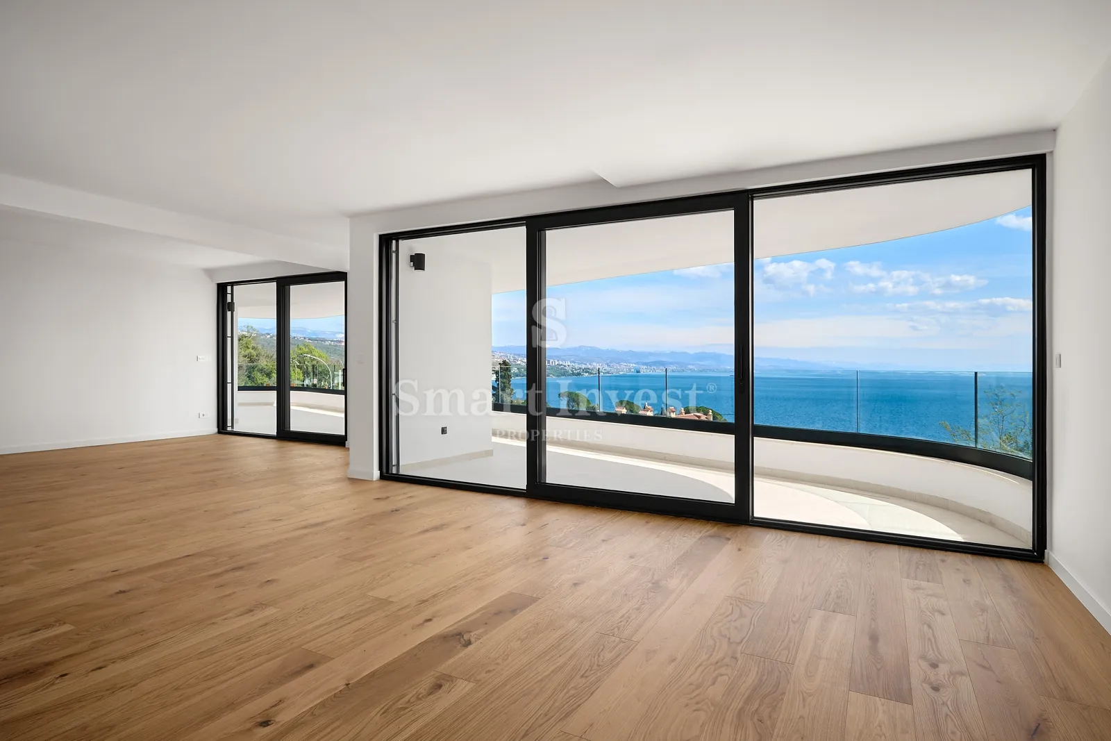 OPATIJA - CENTAR, vrhunski stan 4S+DB s pogledom na more u novogradnji (A-S2)
