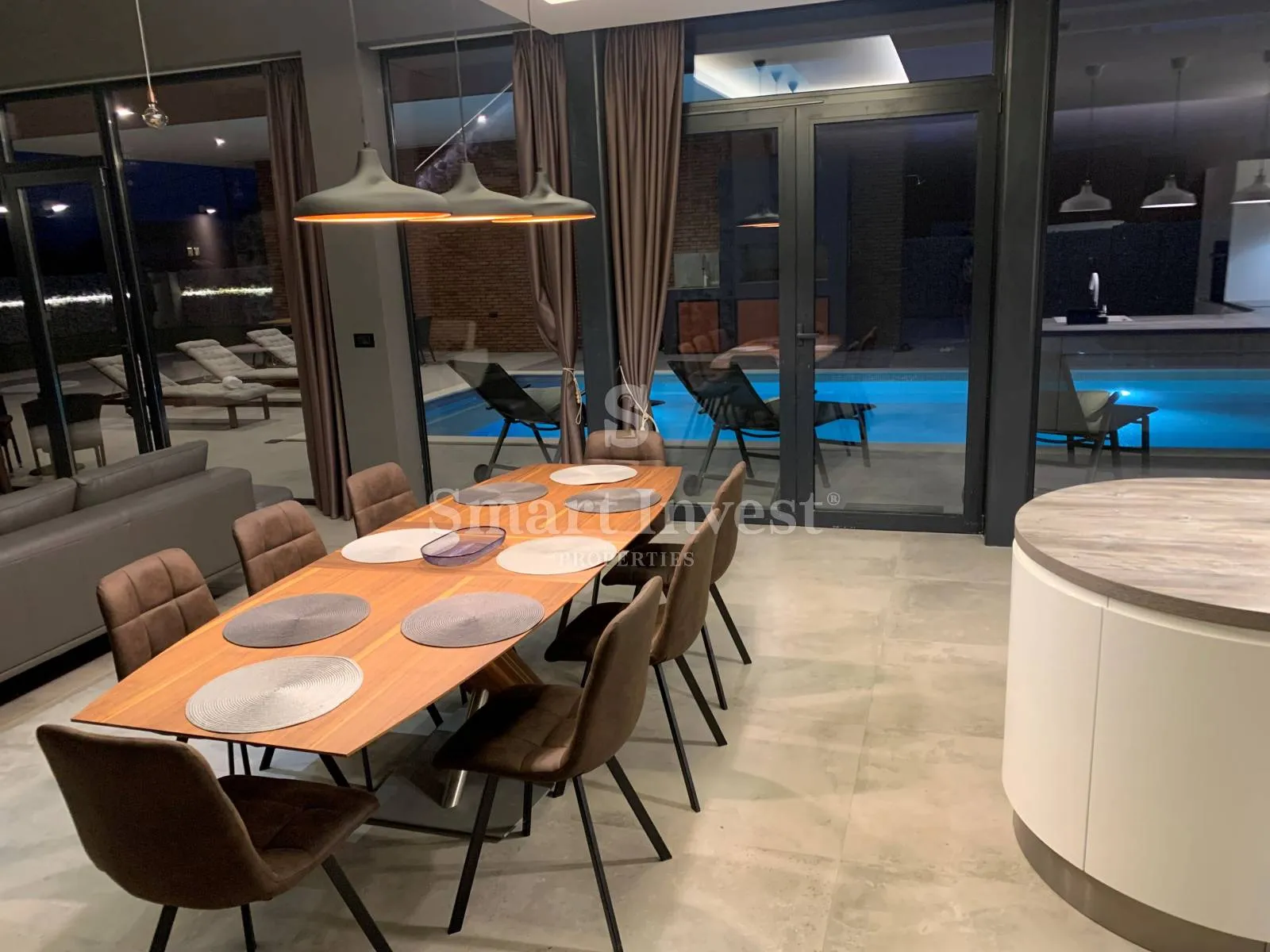 ližnjan, moderna arhitektonska vila s pogledom na more - slika 8