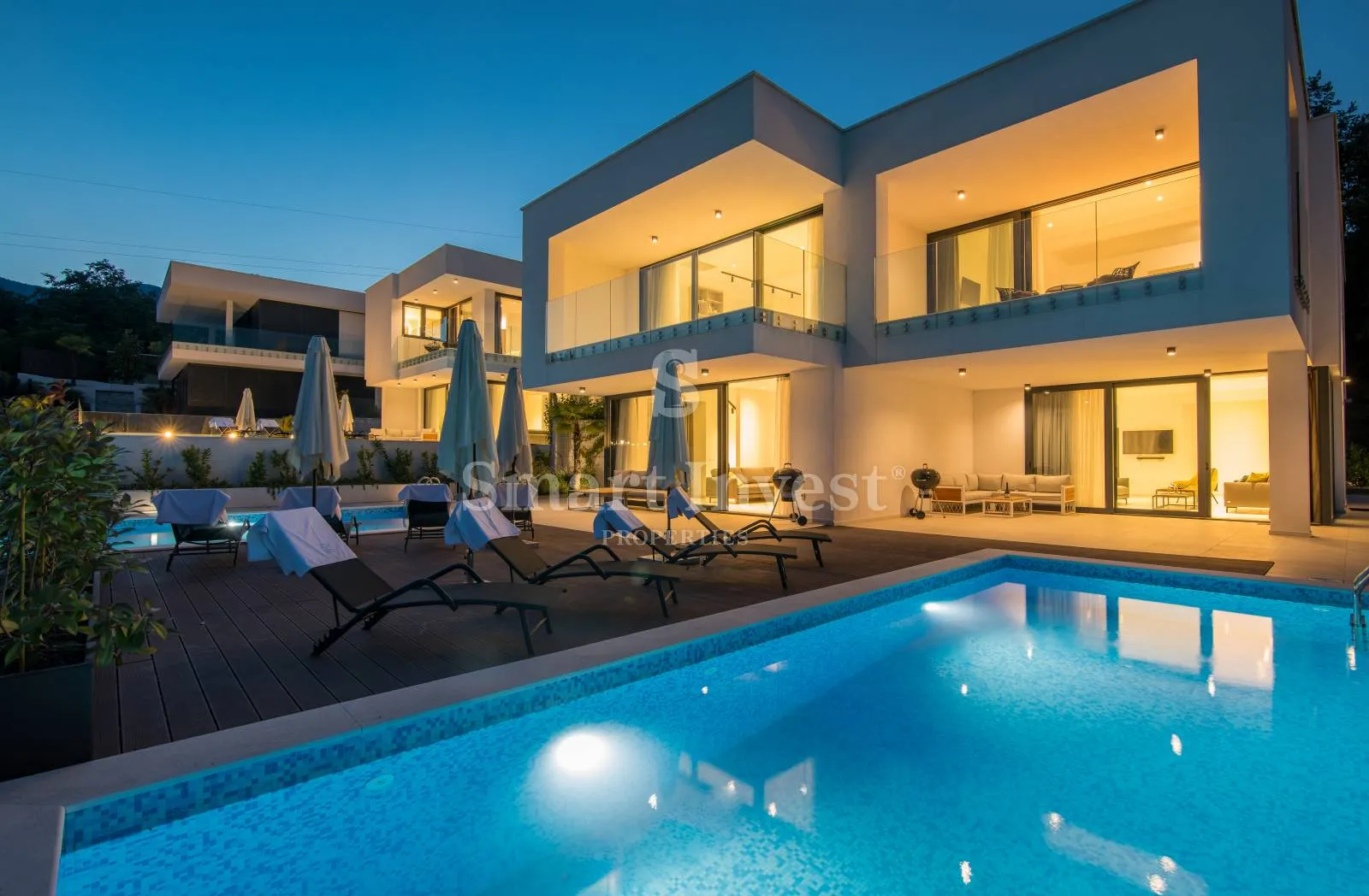 veprinac, moderna villa s bazenom i pogledom na more - slika 6