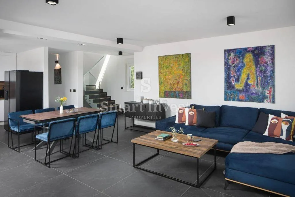 vrsar, moderna villa s pogledom na more i teniskim terenom - slika 11