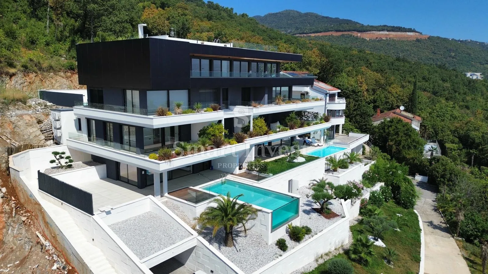 opatija, luksuzan stan s bazenom i okućnicom u novogradnji (s2) - slika 8