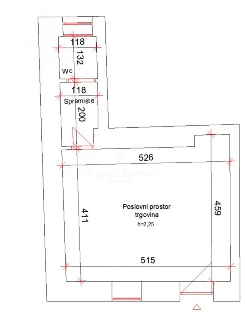 rijeka - centar, prodaje se poslovni prostor od 26 m2 - slika 8
