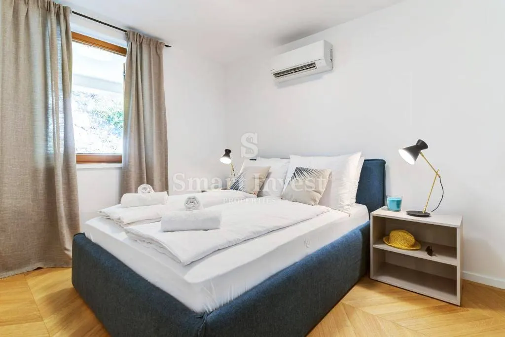 opatija, vrhunski stan 2s+db, s vrtom, luksuzan resort 1. red do mora! (ap10) - slika 17
