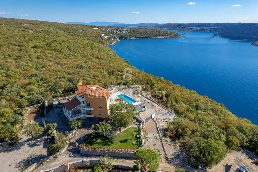 kraljevica, moderna villa s bazenom i pogledom na more - slika 17