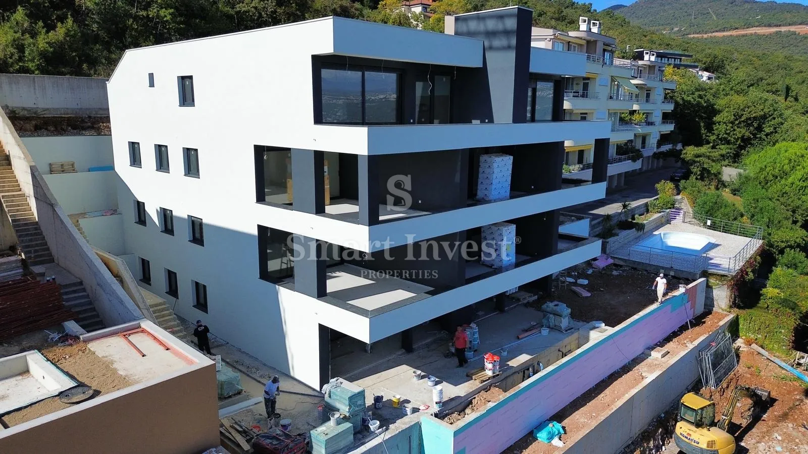 OPATIJA, penthouse 3S+DB s pogledom na more u luksuznoj novogradnji (A9)