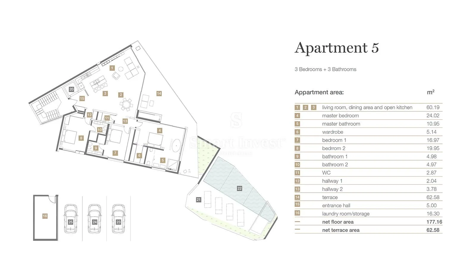 opatija - centar, raskošni penthouse s pogledom na more u novogradnji s bazenom (s3) - slika 4