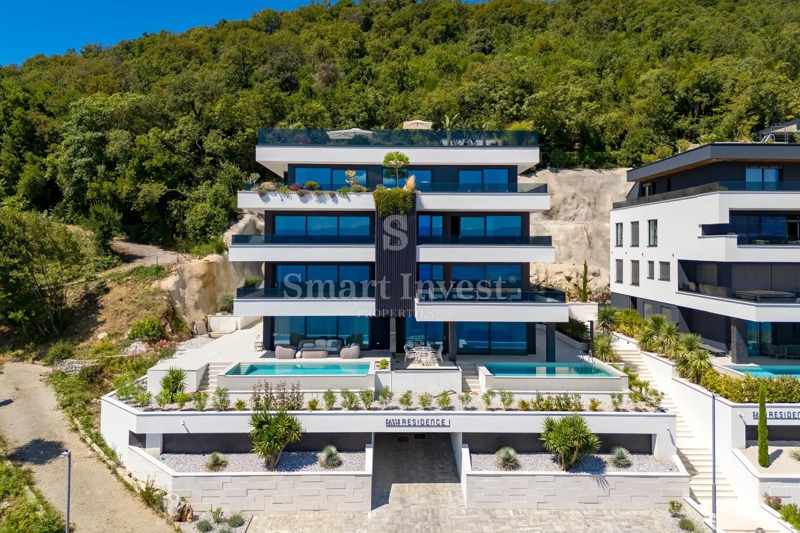 opatija, luksuzan penthouse 3s+db, s krovnim bazenom i pogledom na more (s3) - slika 4