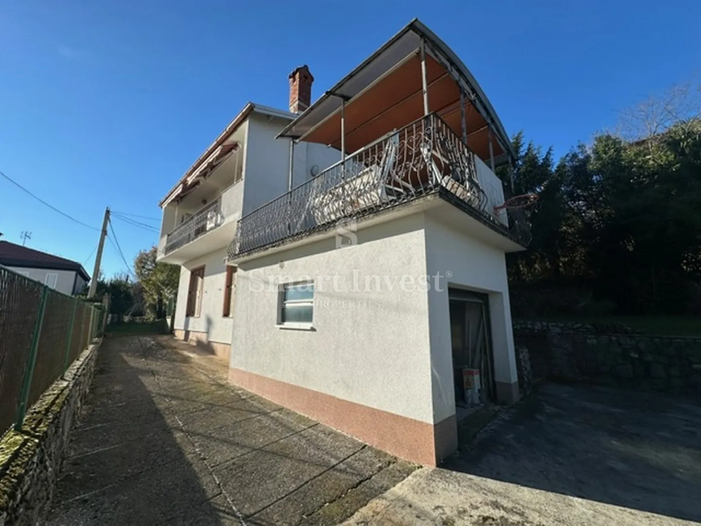 oprić - ika, kuća s pogledom na more i okućnicom - slika 2