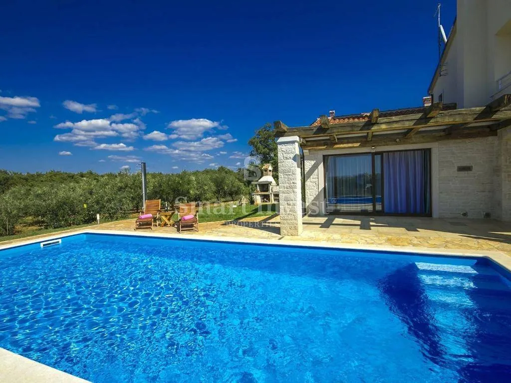 istra, poreč - okolica, vila s panoramskim pogledom na more - slika 14