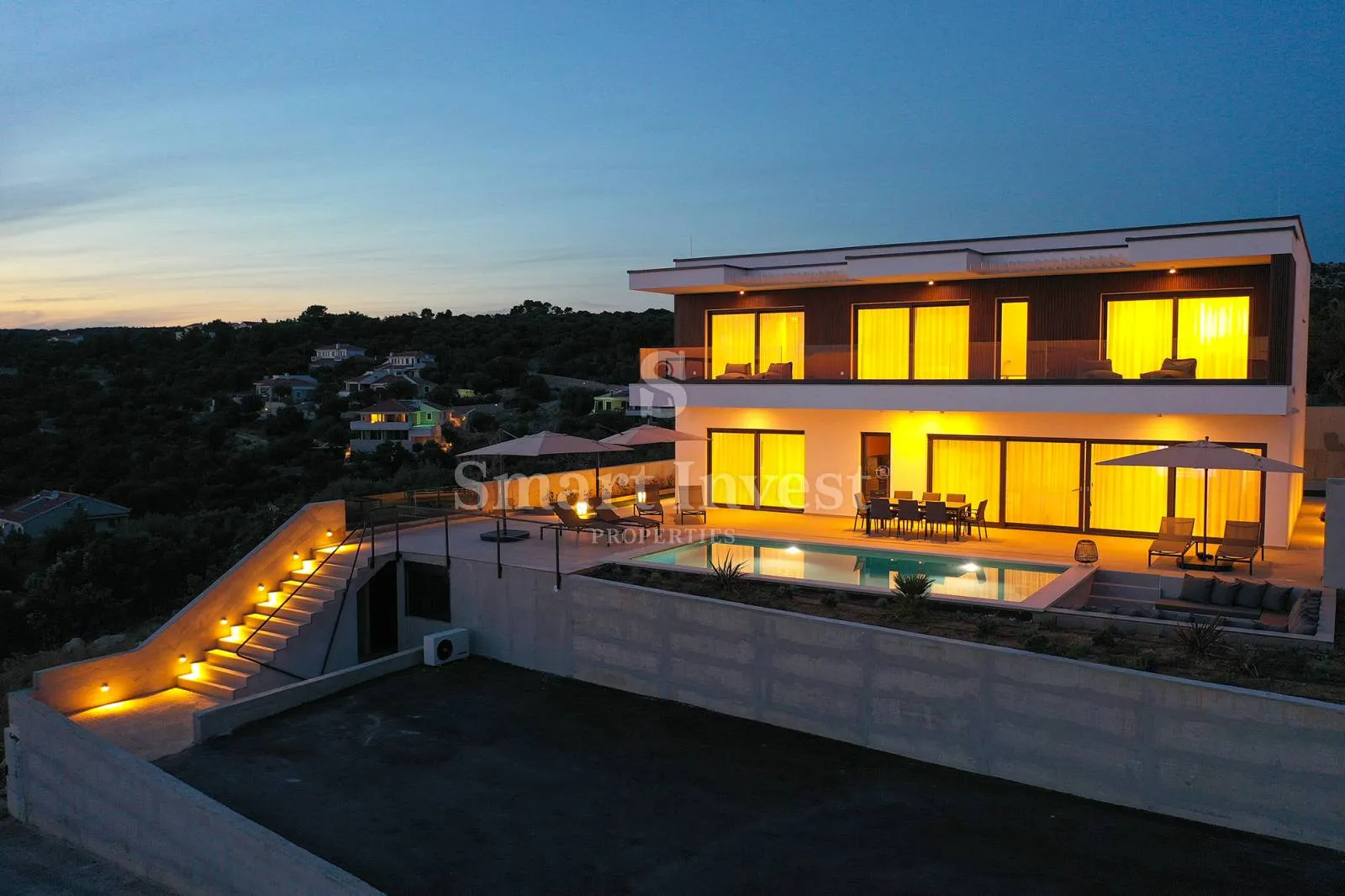 otok pag, luksuzna vila s bazenom i pogledom na more, 100 m od mora! - slika 59